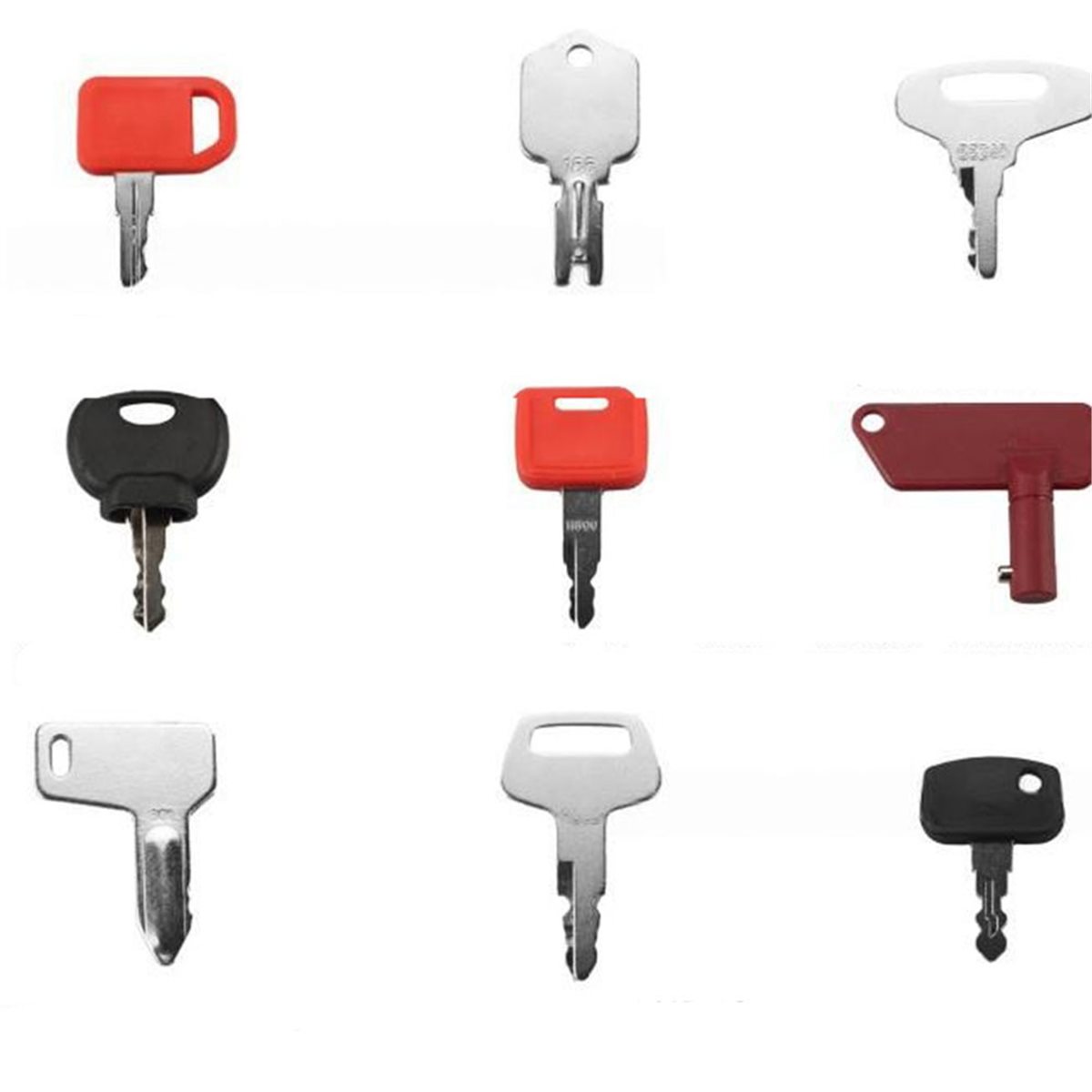 Heavy Equipment Keys Master Set - 42-delige sleutelset voor zwaar materieel, contactsleutels