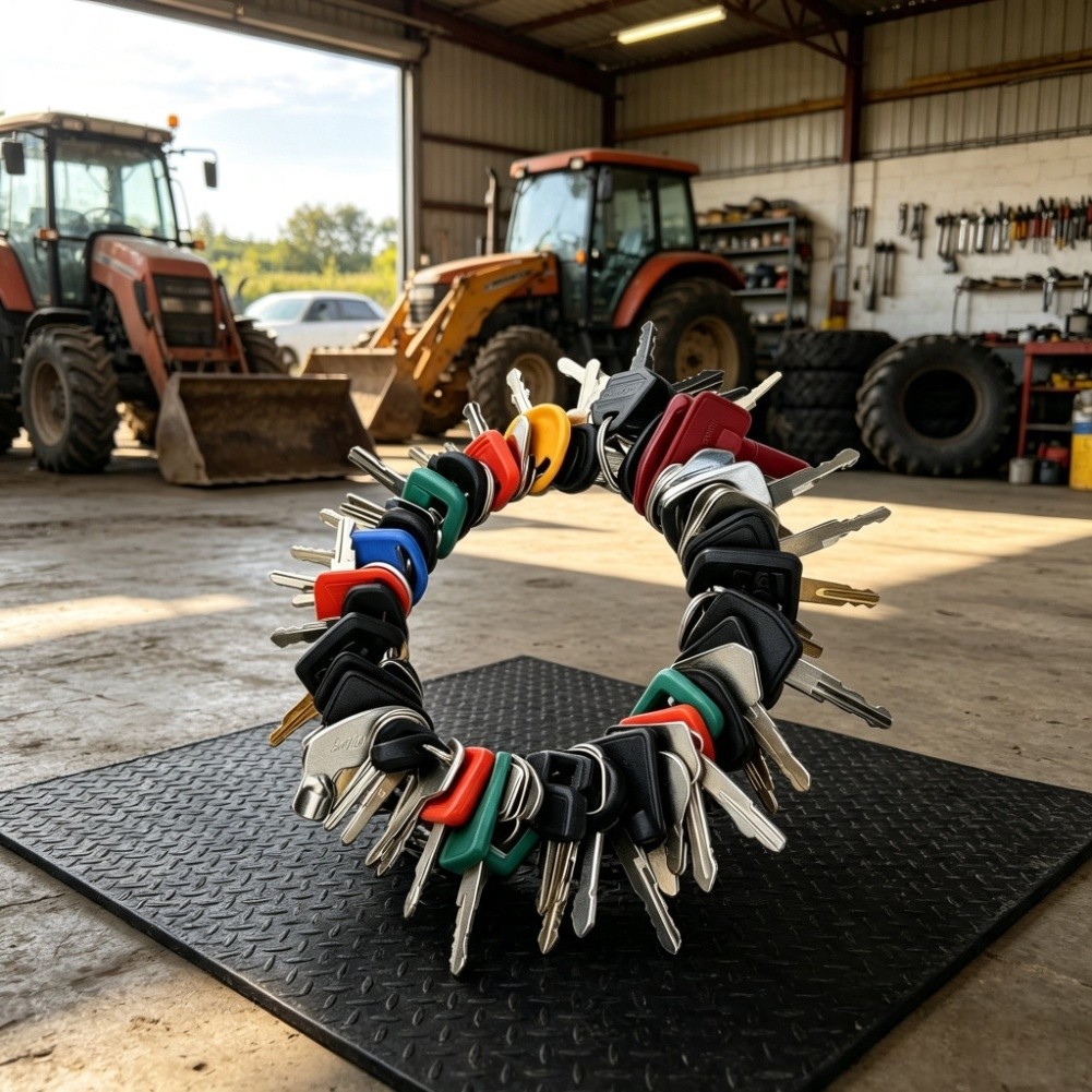 Heavy Equipment Brands - Sleutelset voor landbouwmachines, betrouwbaar materiaal, brede