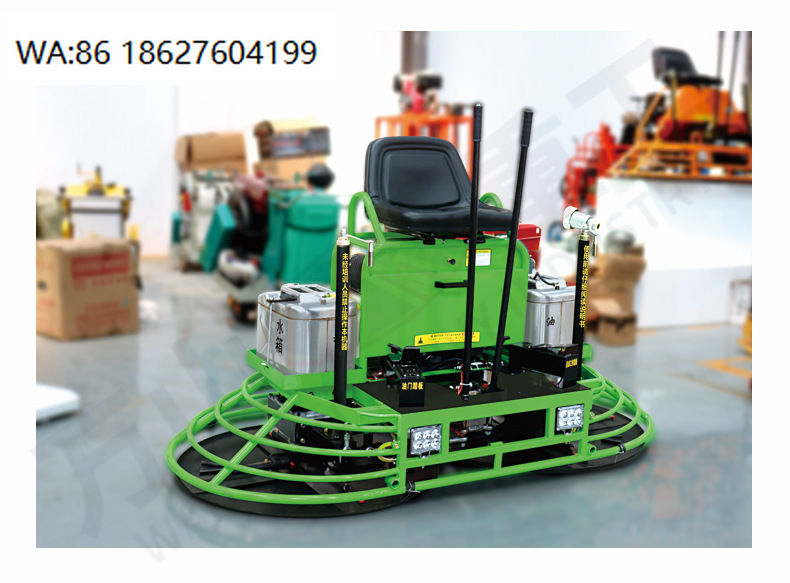 Power Trowel Concrete - Dubbele Rotatie Ride-On Betonvlinder, Hoog Rendement