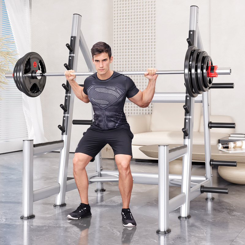 Squat Rack Power Cage, met gew - Heavy Equipment Gym recensie en prijs