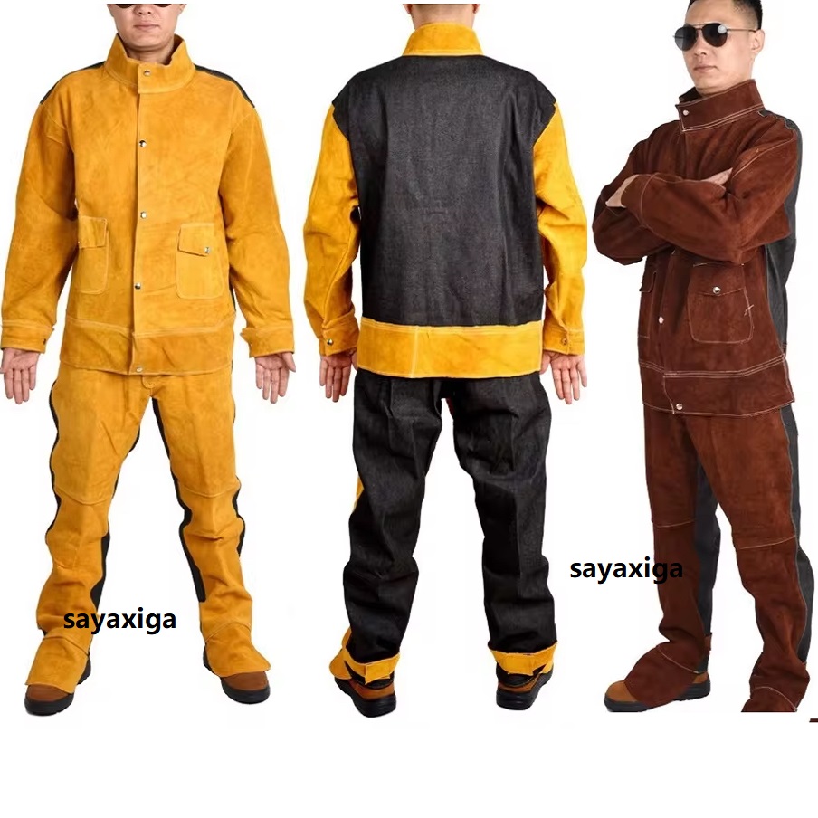 Robuuste leren laspakken met b - Heavy Equipment Welder recensie en prijs