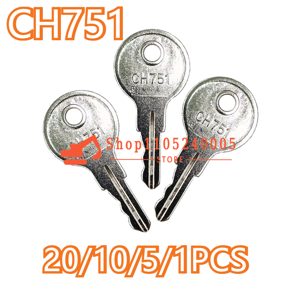20/10/5/1PCS CH751 Nieuwe Univ - Heavy Equipment Keys Master Set recensie en prijs