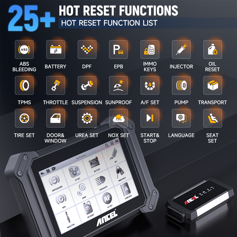 ANCEL V6 Pro + HD Zware Vracht - Heavy Equipment Diagnostic Software recensie en prijs