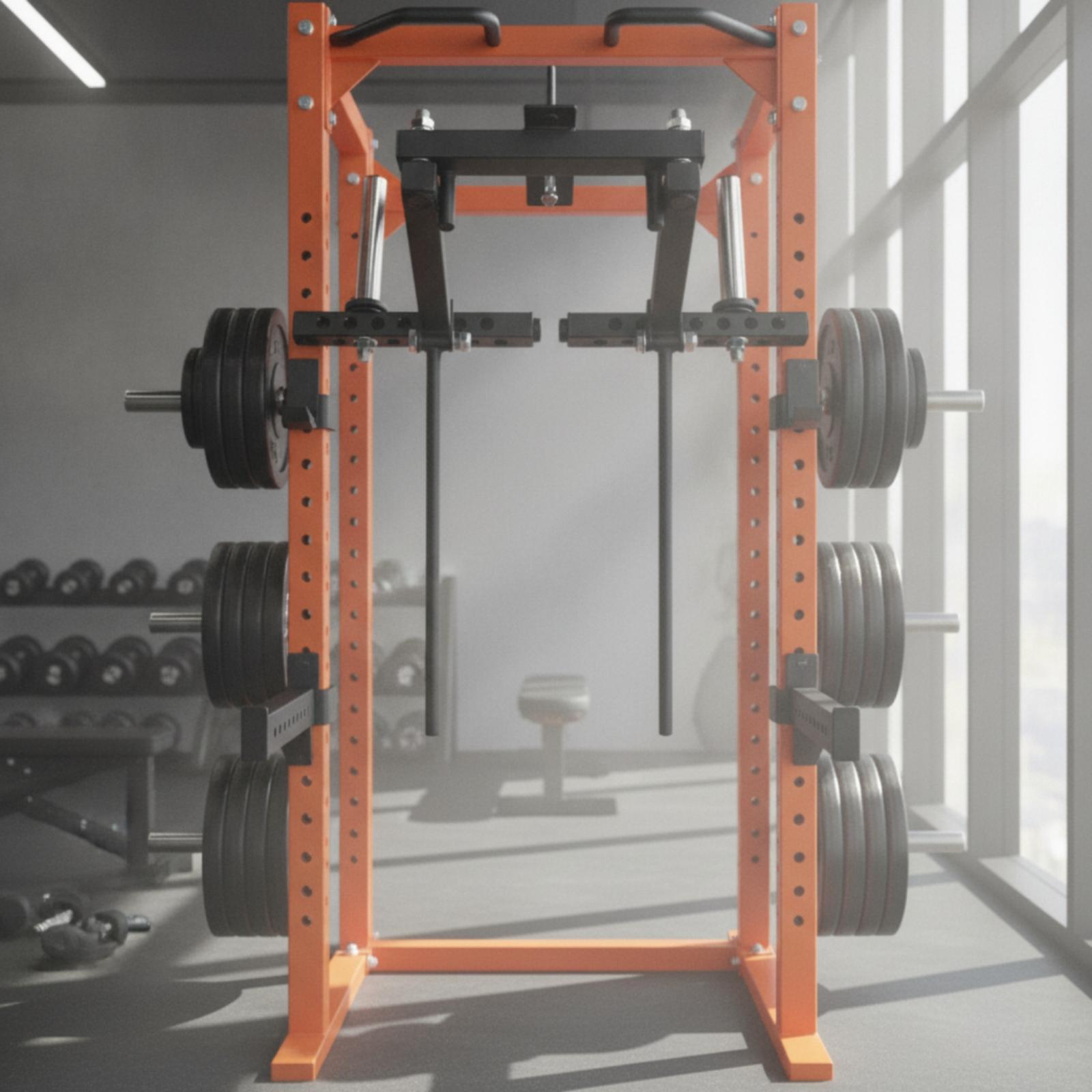 Zware schoudertrainingsapparaa - Heavy Equipment Gym recensie en prijs