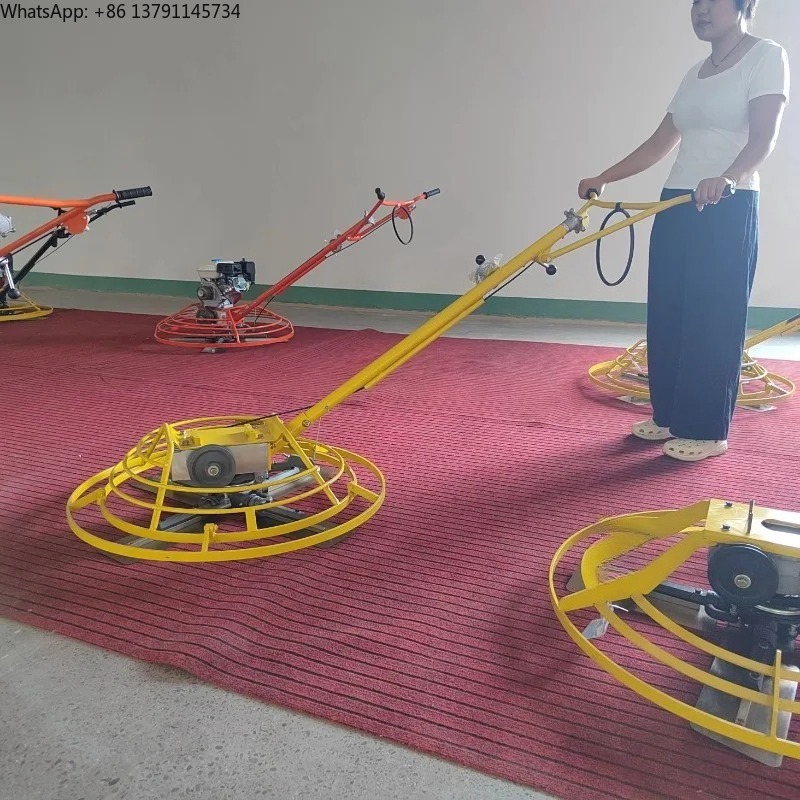 Handgedragen betonnen helikopt - Power Trowel Concrete recensie en prijs