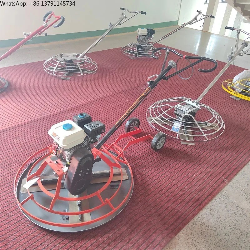 Handgedragen betonnen helikopt - Power Trowel Concrete recensie en prijs
